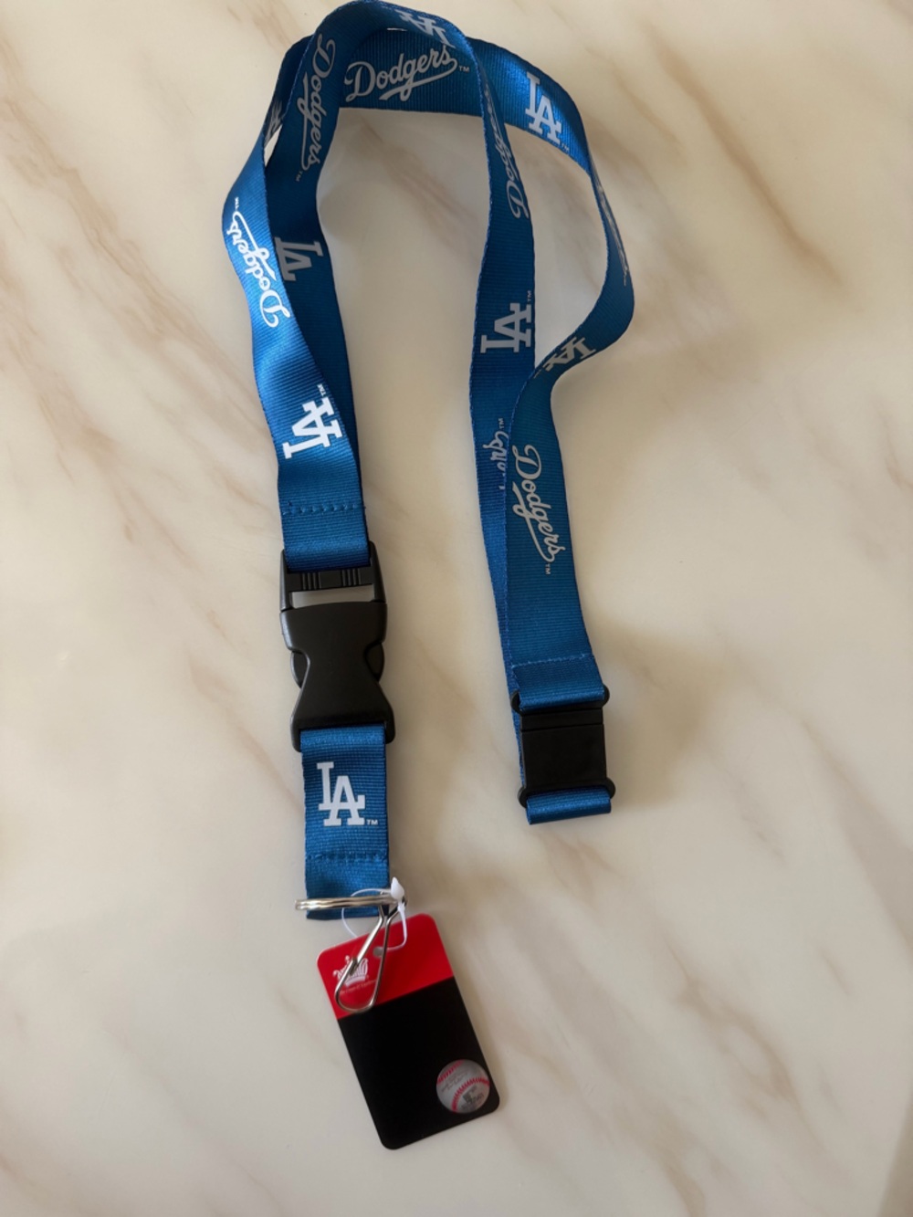 Los Angeles Dodgers Blue Lanyard